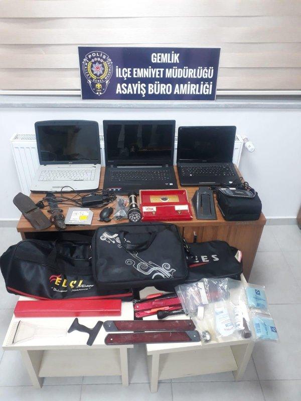 Bursa'da hırsızlar drone ile yakalandı