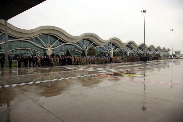 İdlib şehitleri için Hatay'da tören düzenlendi