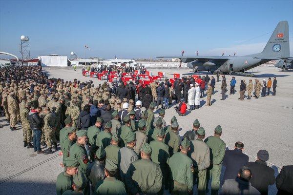 Şehitler memleketlerine uğurlandı