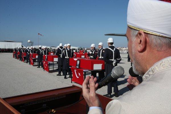 Şehitler memleketlerine uğurlandı