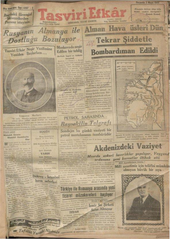1928-1942 yıllarından 18.422 cilt gazete paylaşıma açıldı