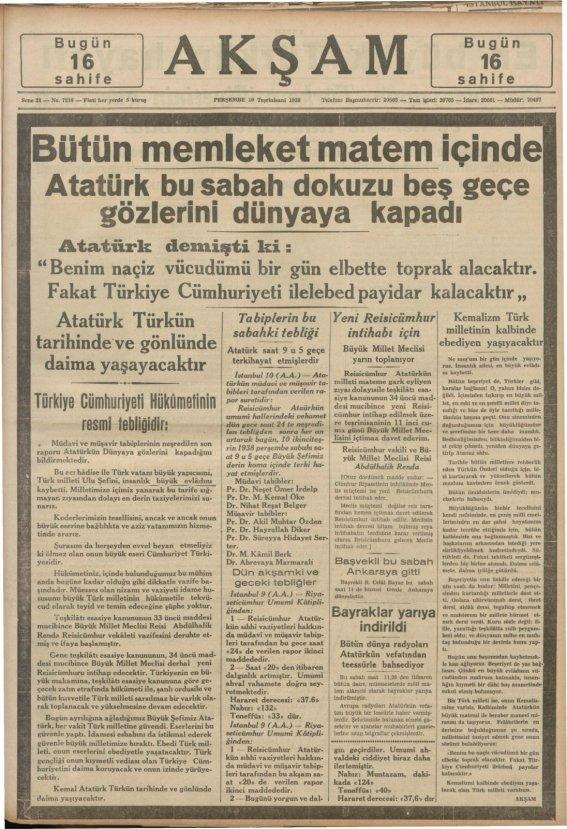 1928-1942 yıllarından 18.422 cilt gazete paylaşıma açıldı