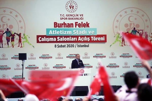 Erdoğan ile Shane Larkin arasında neşeli sohbet