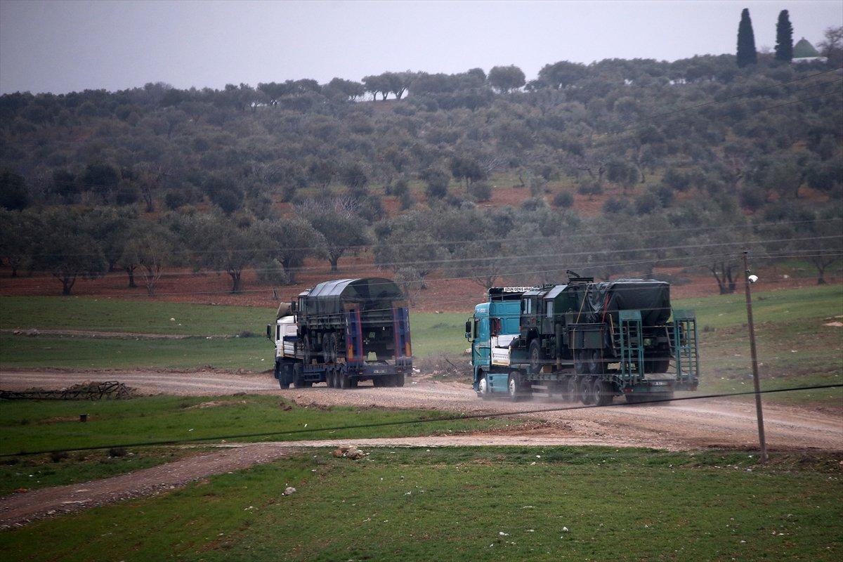 Çok namlulu roketatarlar sınırda