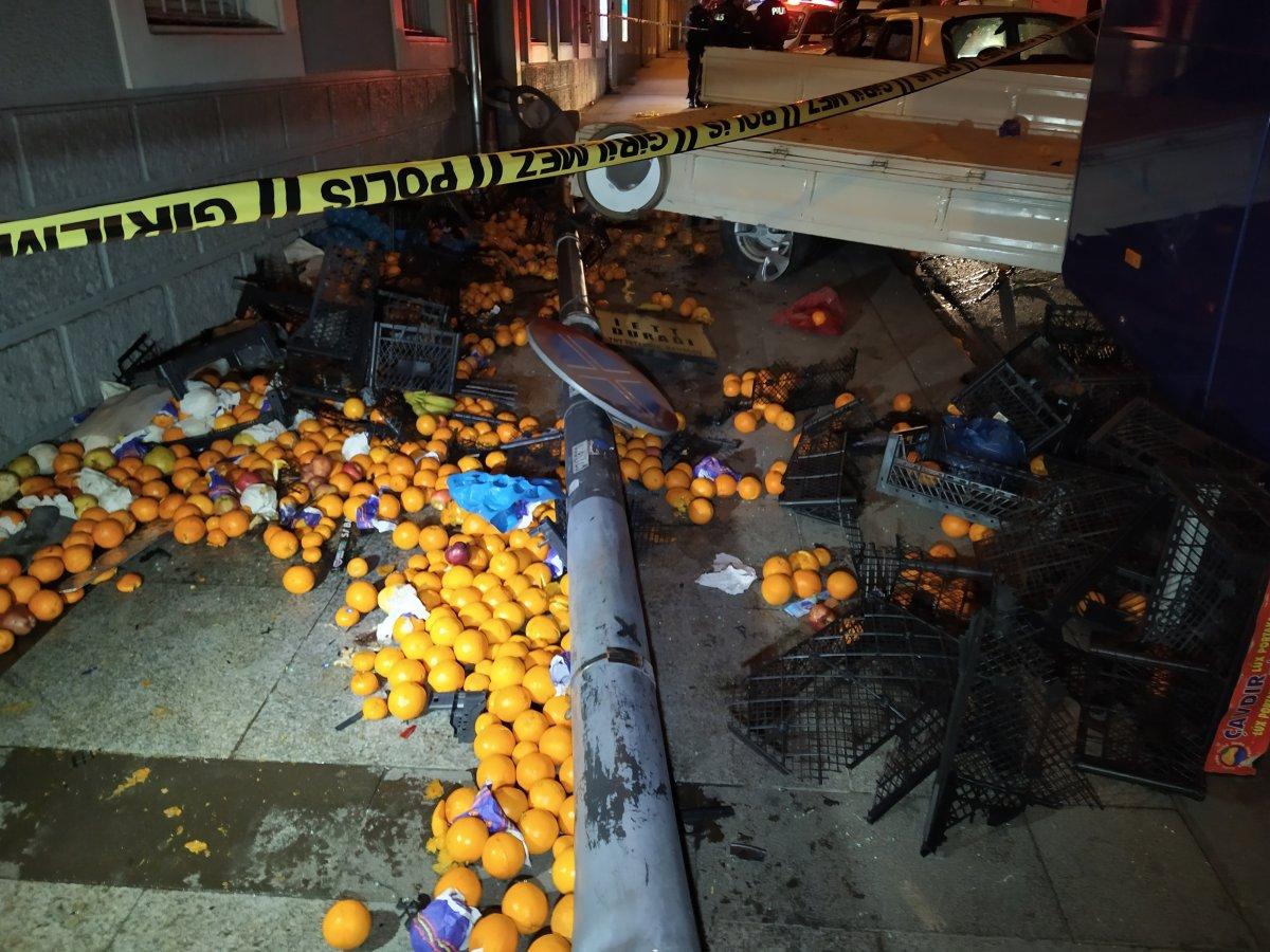 Polisten kaçan araç zincirleme trafik kazasına sebep oldu