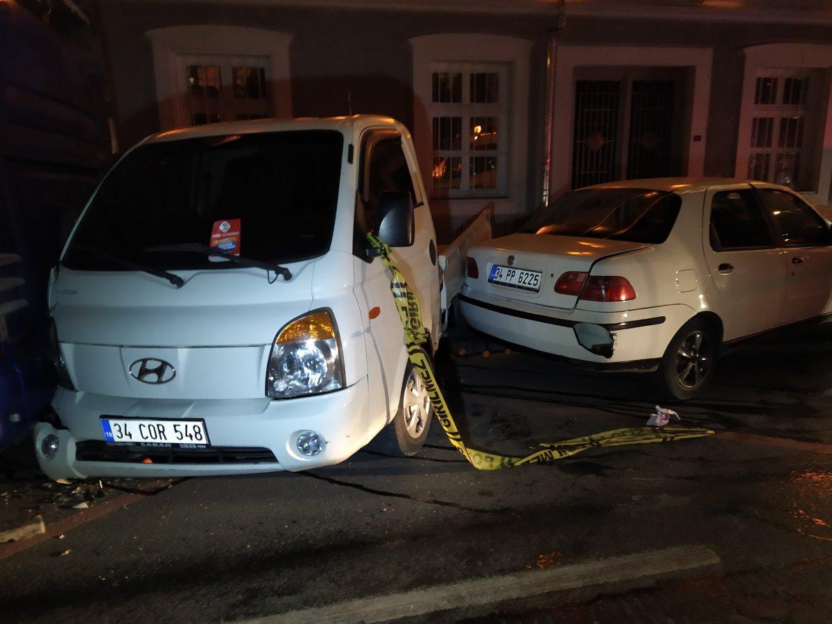 Polisten kaçan araç zincirleme trafik kazasına sebep oldu