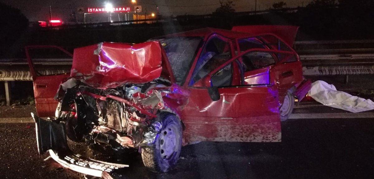 TEM'de feci kaza: 2 ölü