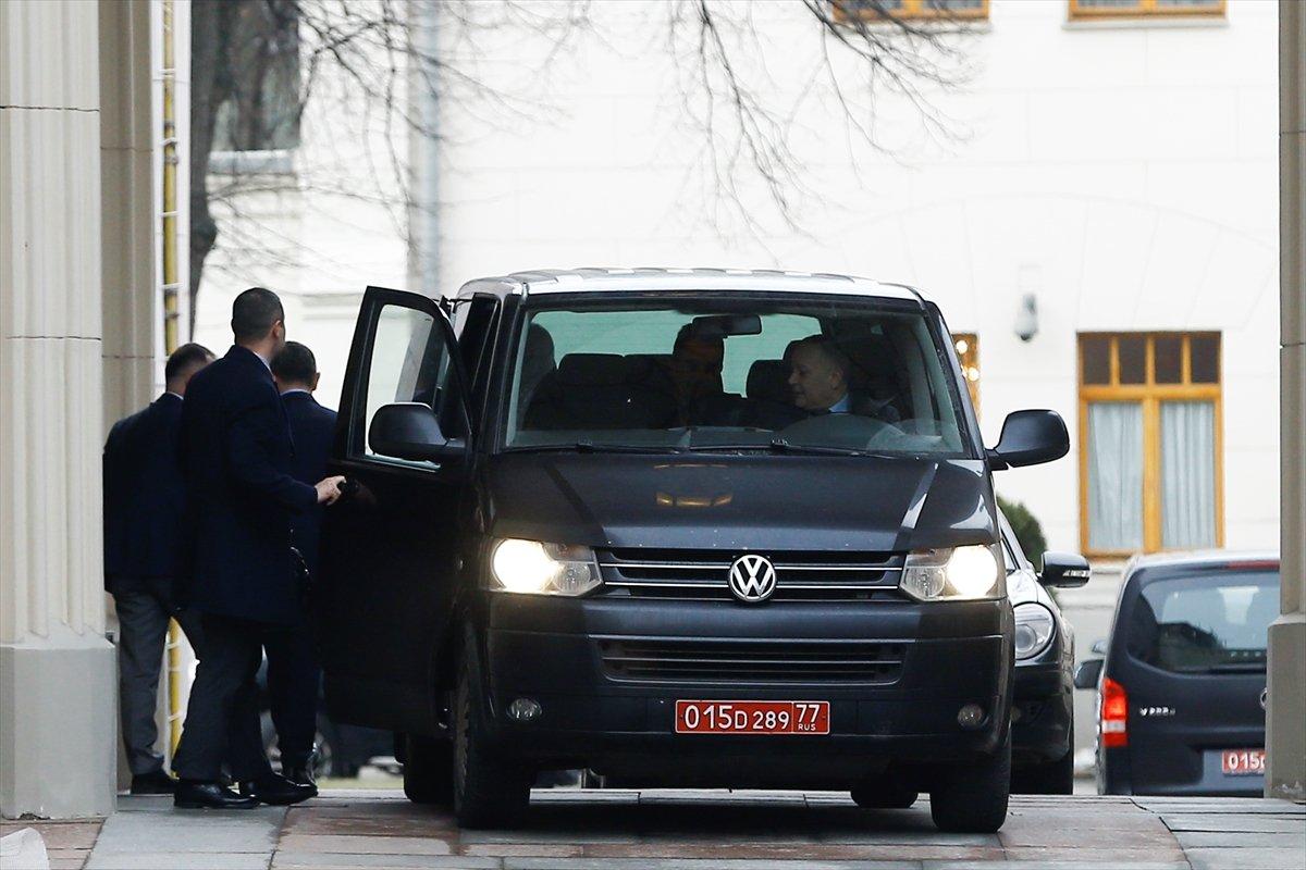 Türk ve Rus heyetlerinin ikinci gün görüşmesi sona erdi