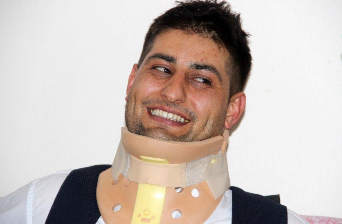 İdlib gazisi Uzman Onbaşı Kaplan ailesine kavuştu