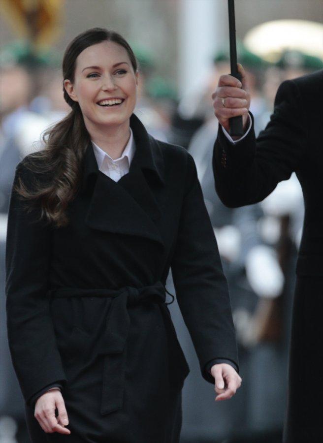 Merkel ile Marin bir arada