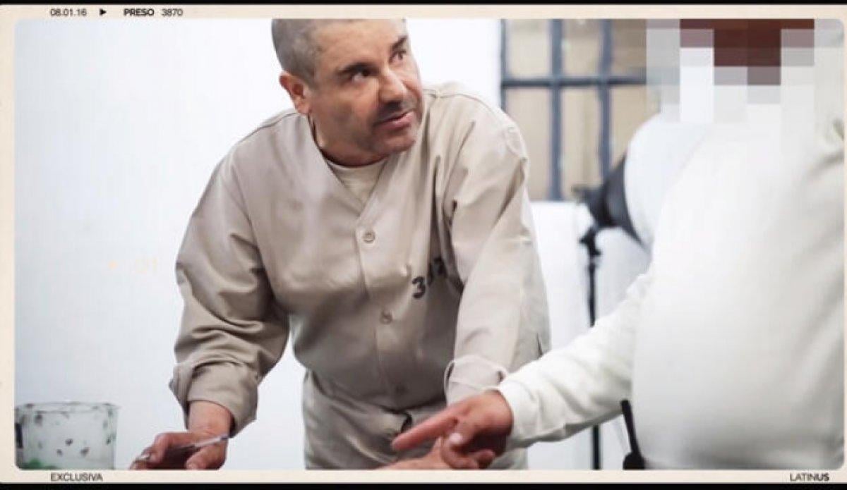 El Chapo'nun görüntüleri paylaşıldı