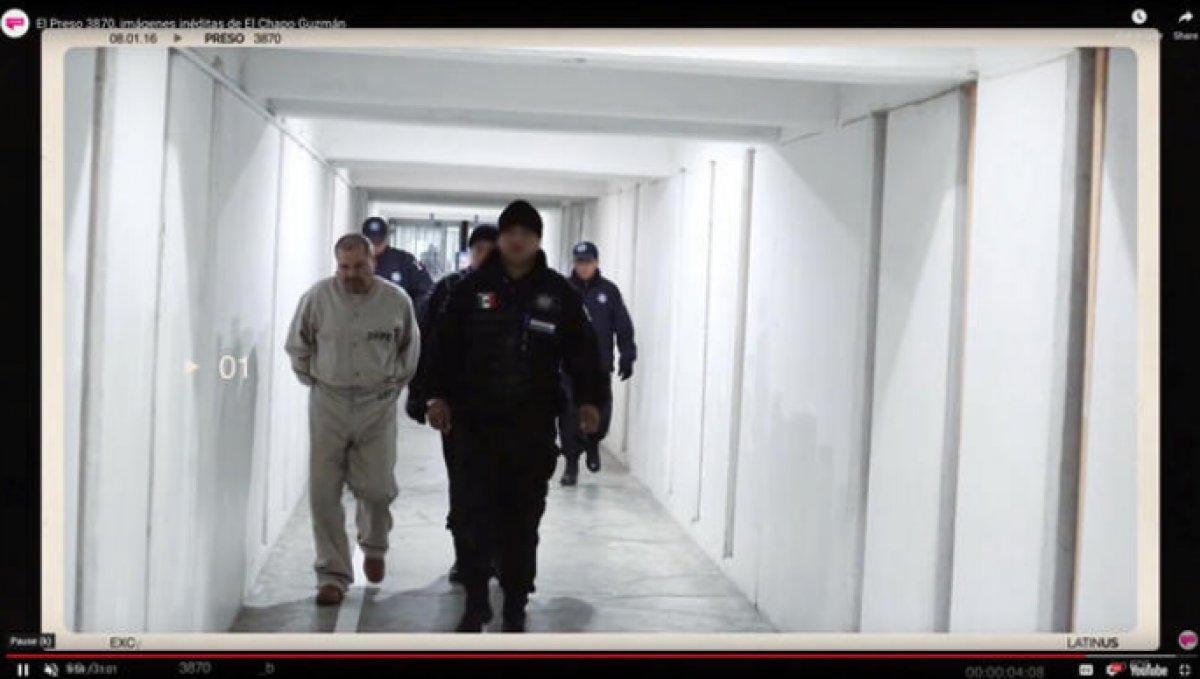 El Chapo'nun görüntüleri paylaşıldı