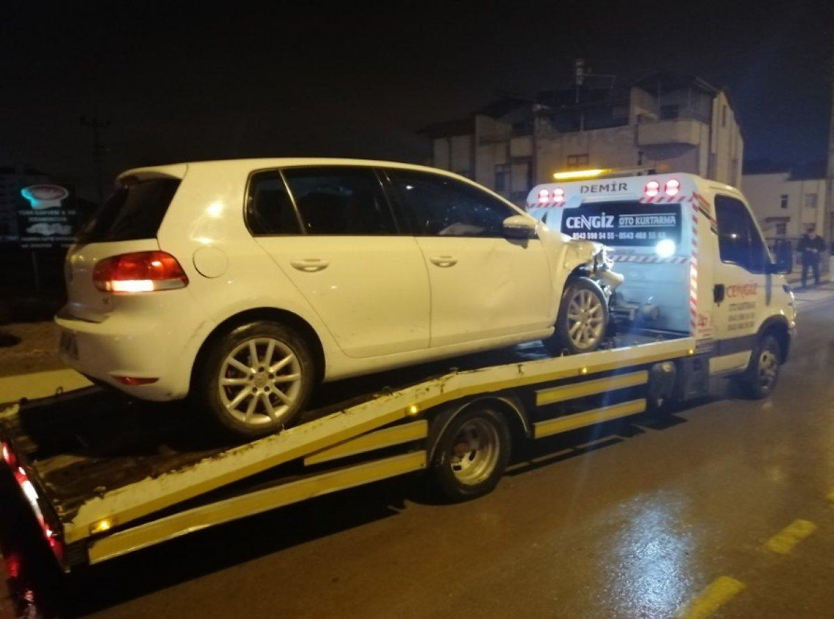 Aksaray'da kaza sonrası taraflar birbirine girdi