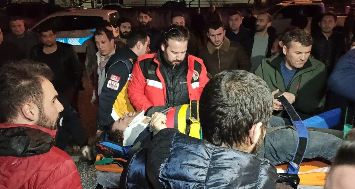 Düzce’de ticari taksi hız kurbanı oldu