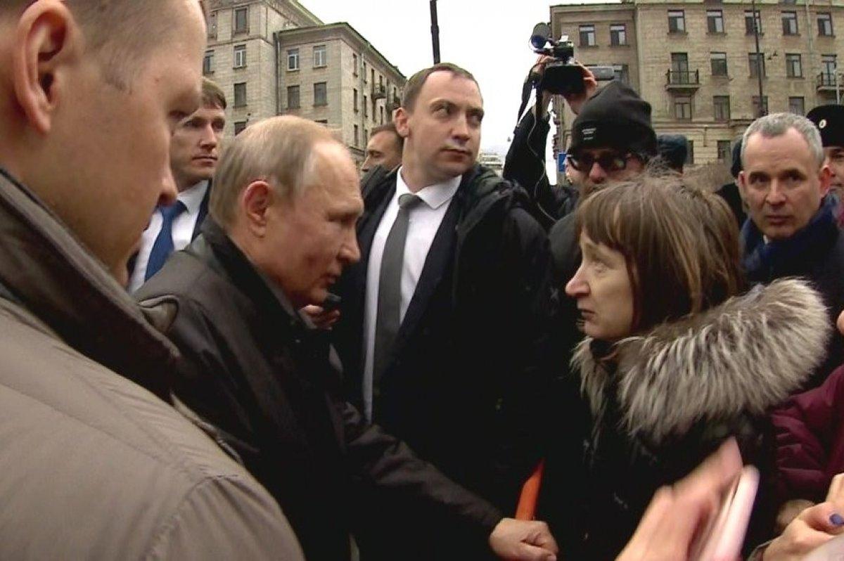 Putin'e vatandaşından emekli maaşı sorusu