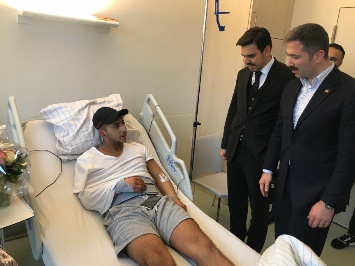 Erdoğan'dan acılı babaya başsağlığı