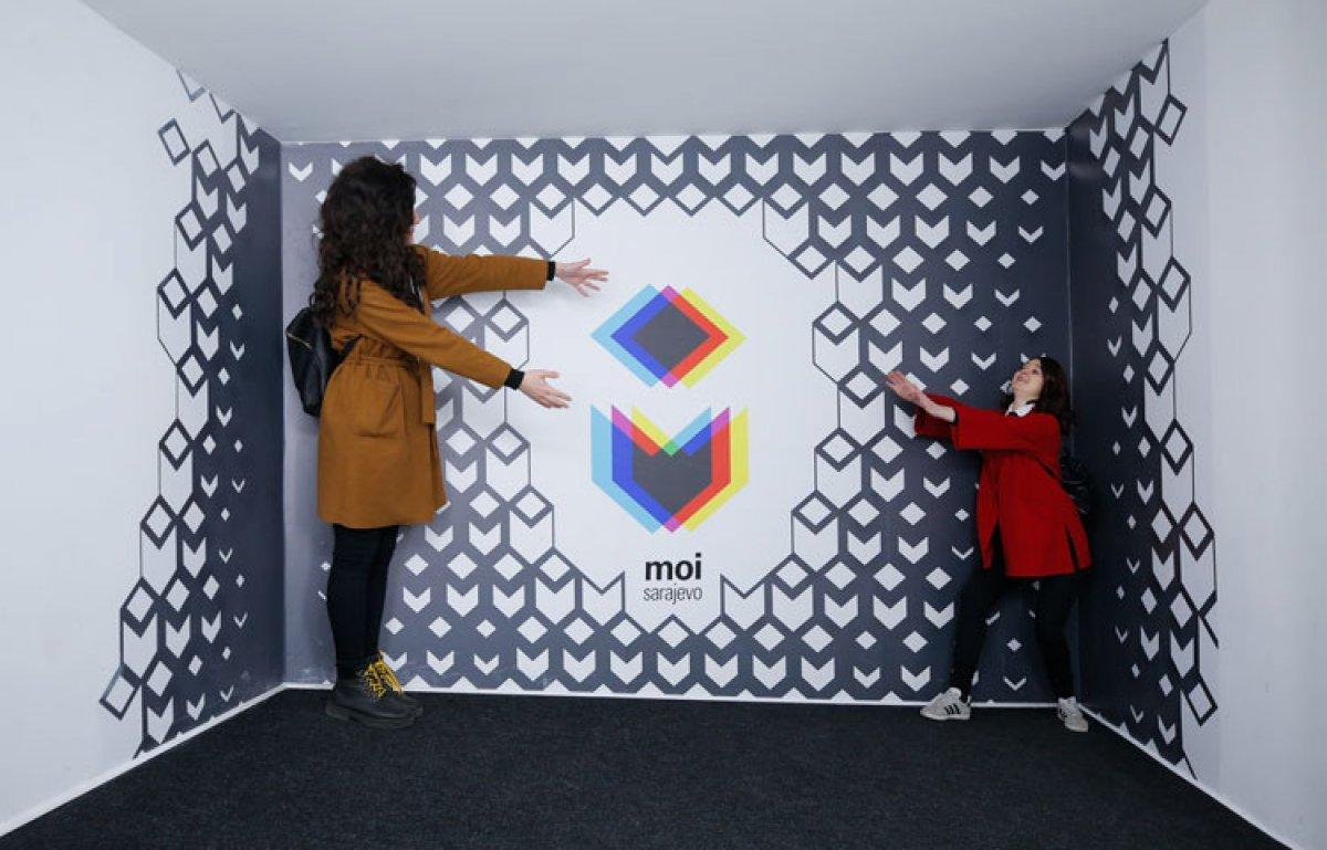 Saraybosna'nın ilk illüzyon müzesi ilgi odağı