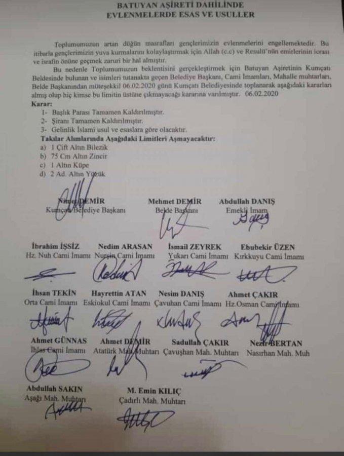 Şırnak'ta başlık parası kaldırıldı