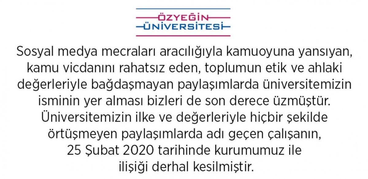 Atakan için pedofili açıklamalar yapan çalışan kovuldu