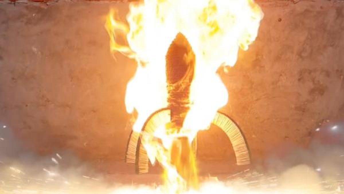 1 milyon kibrit kullanarak roket yaptı