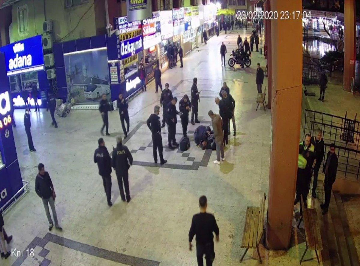 Adana'da otogarda silahlı çatışma