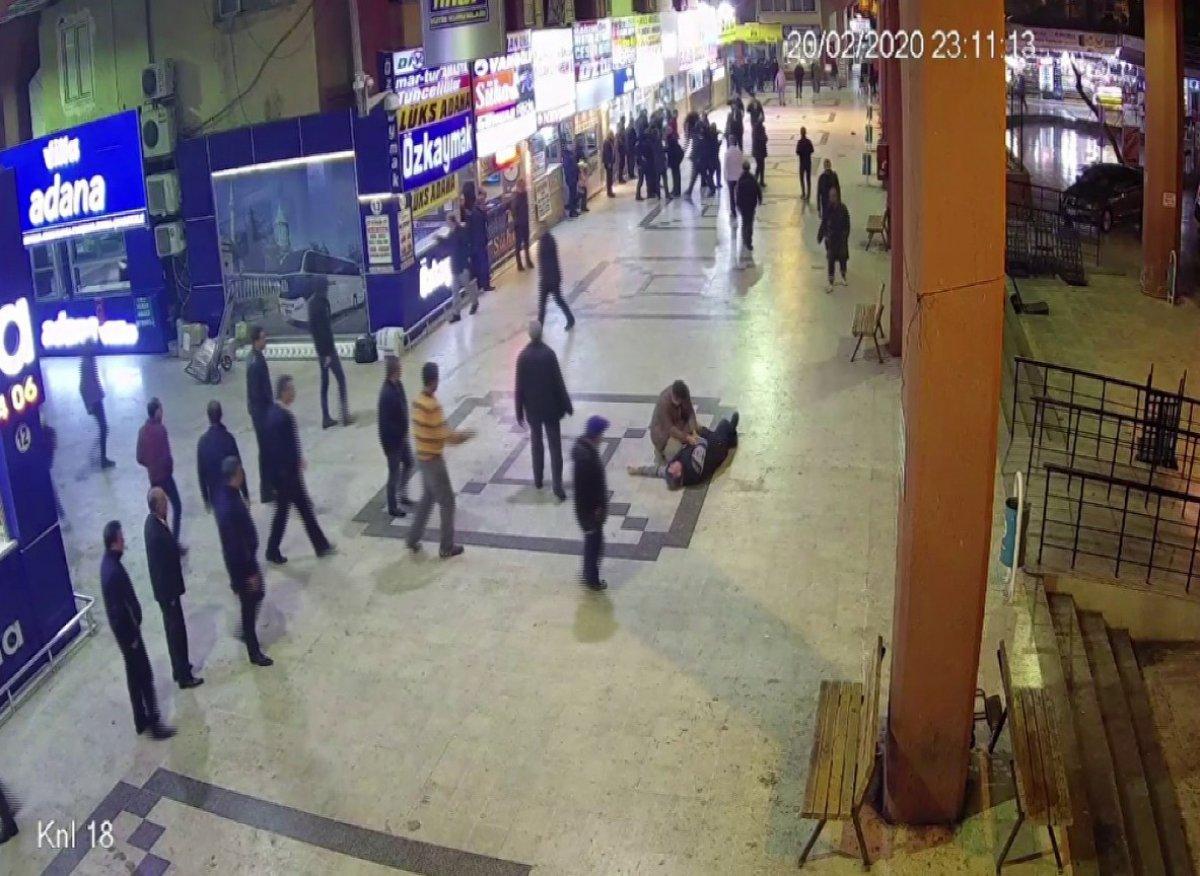 Adana'da otogarda silahlı çatışma