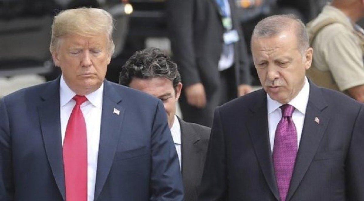Erdoğan Trump ile görüştü