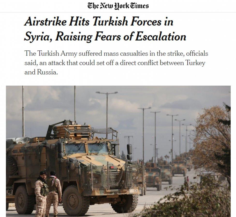 İngiliz basınından Türk askerlerini Ruslar vurdu iddiası