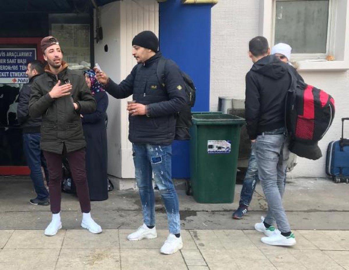 15 Temmuz Esenler Otogarı’nda mülteci yoğunluğu