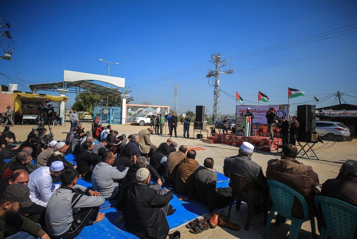 Gazze'de ABD'nin sözde barış planına protesto