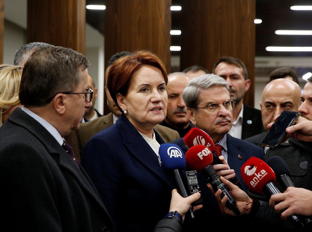 Meral Akşener: Cumhurbaşkanını aradım ve bilgi aldım