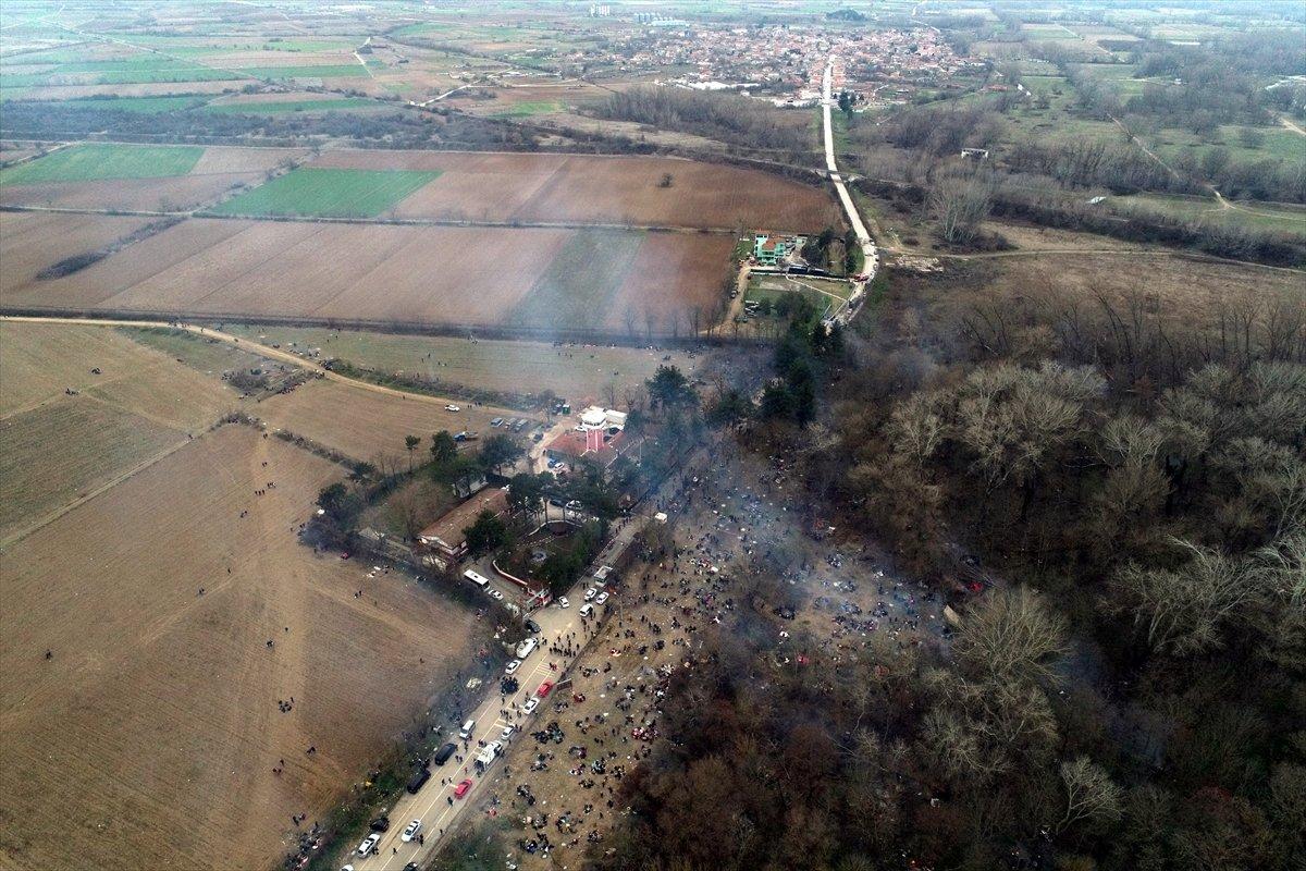 Avrupa sınırına yoğun göçmen akını
