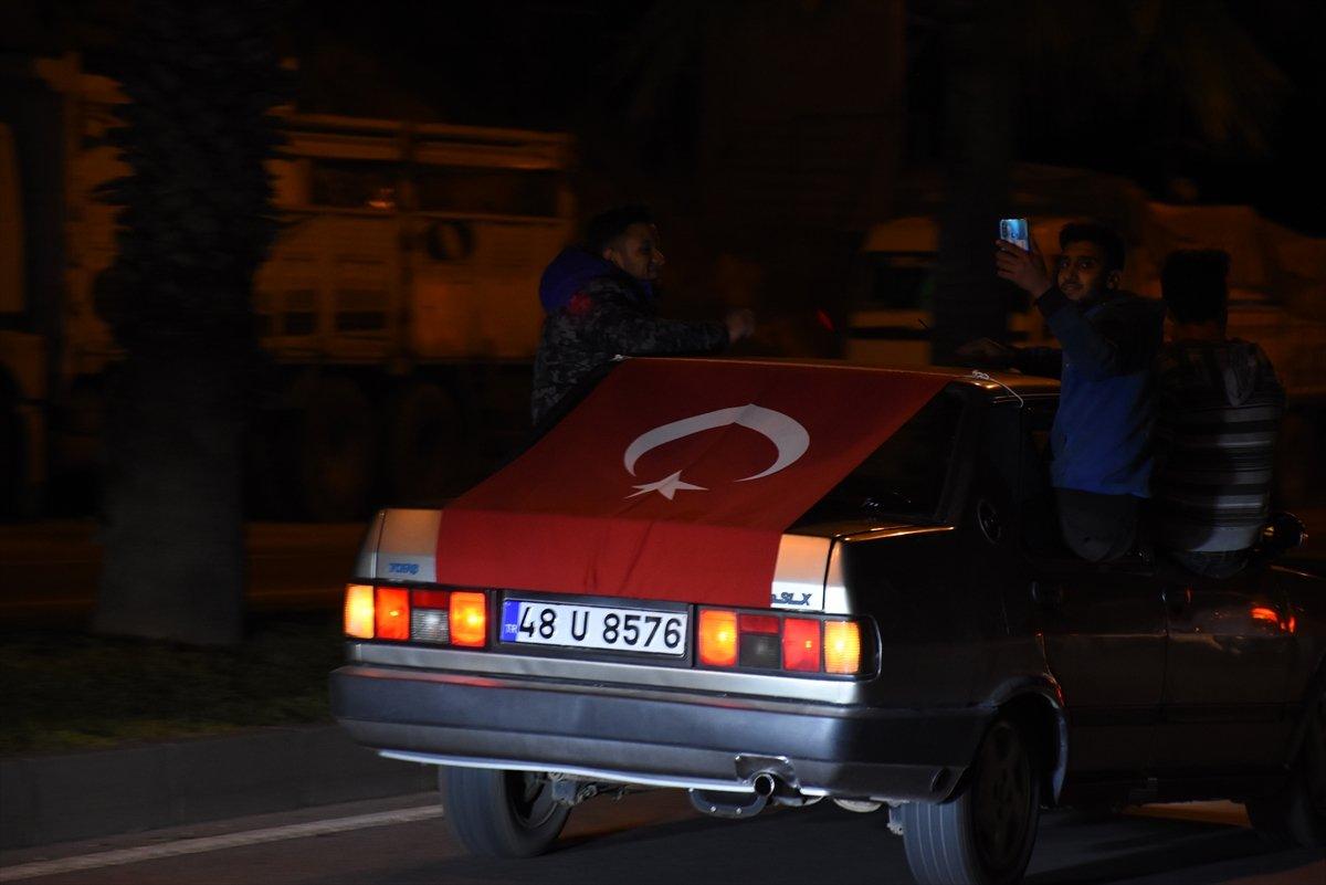 Muğla'da Mehmetçiğe destek konvoyu