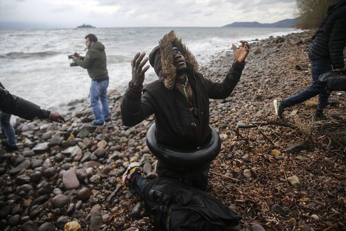 Midilli Adası'na göçmen akını