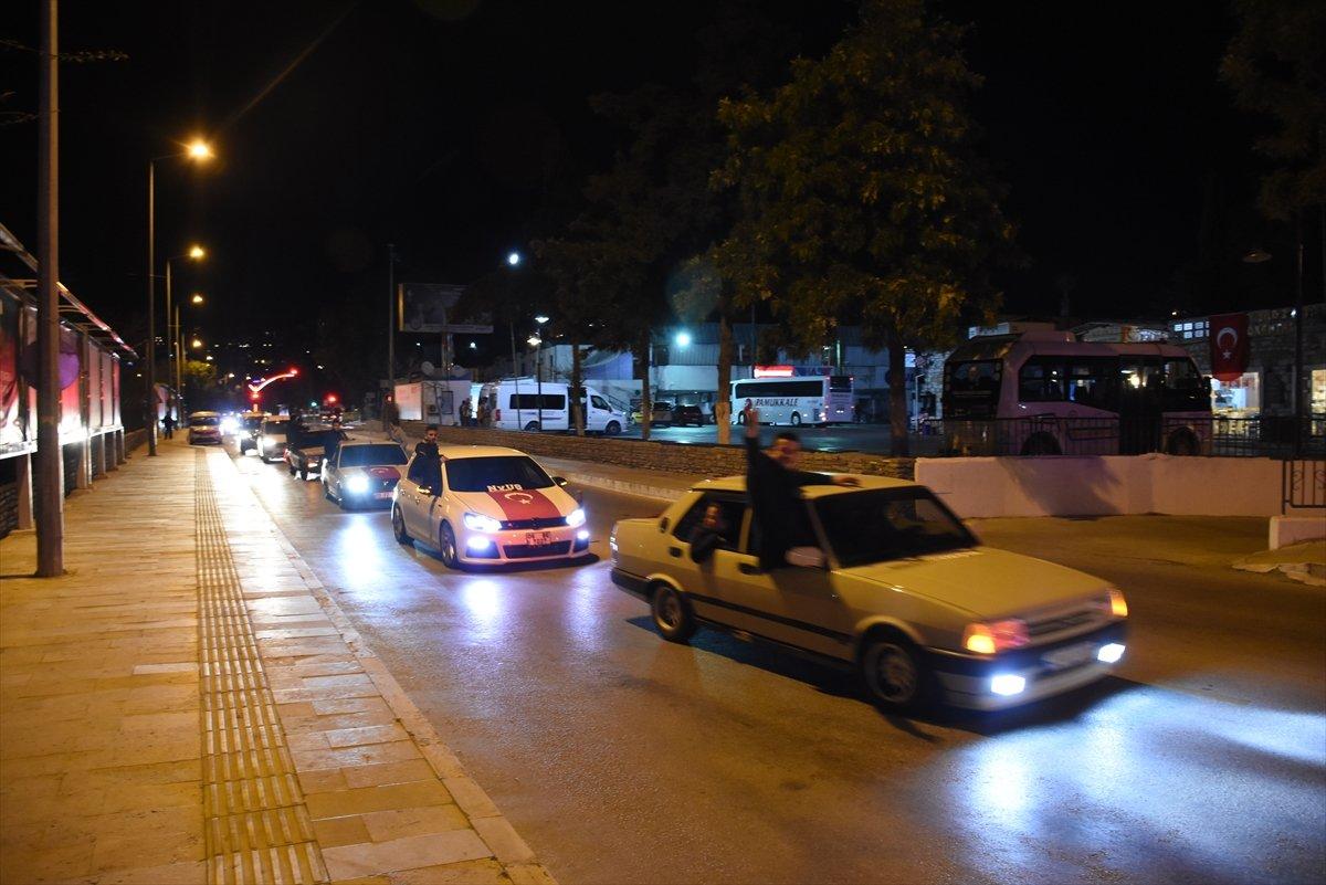 Muğla'da Mehmetçiğe destek konvoyu