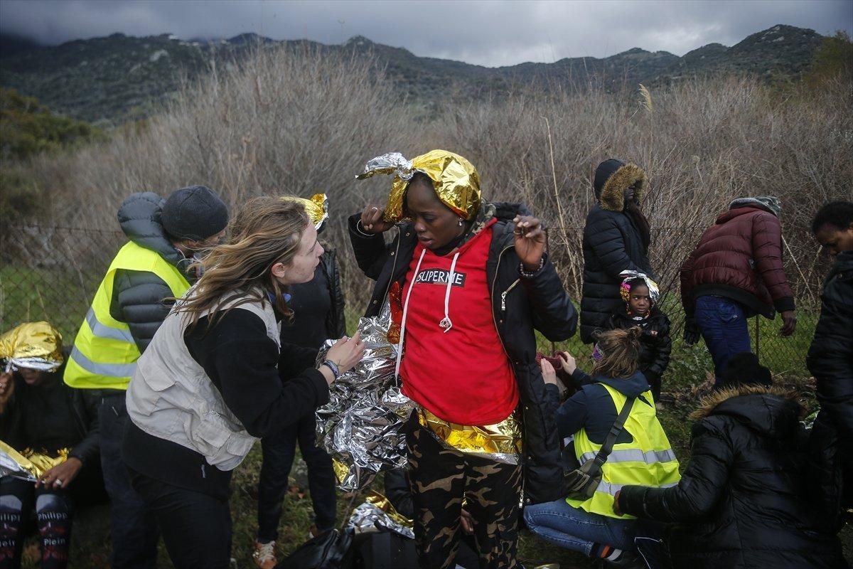 Midilli Adası'na göçmen akını