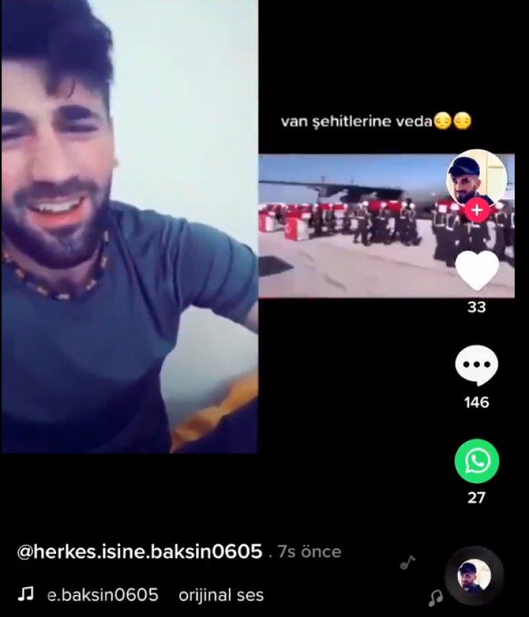 Şehitlerimize köpek diyen PKK'lı evinden alındı