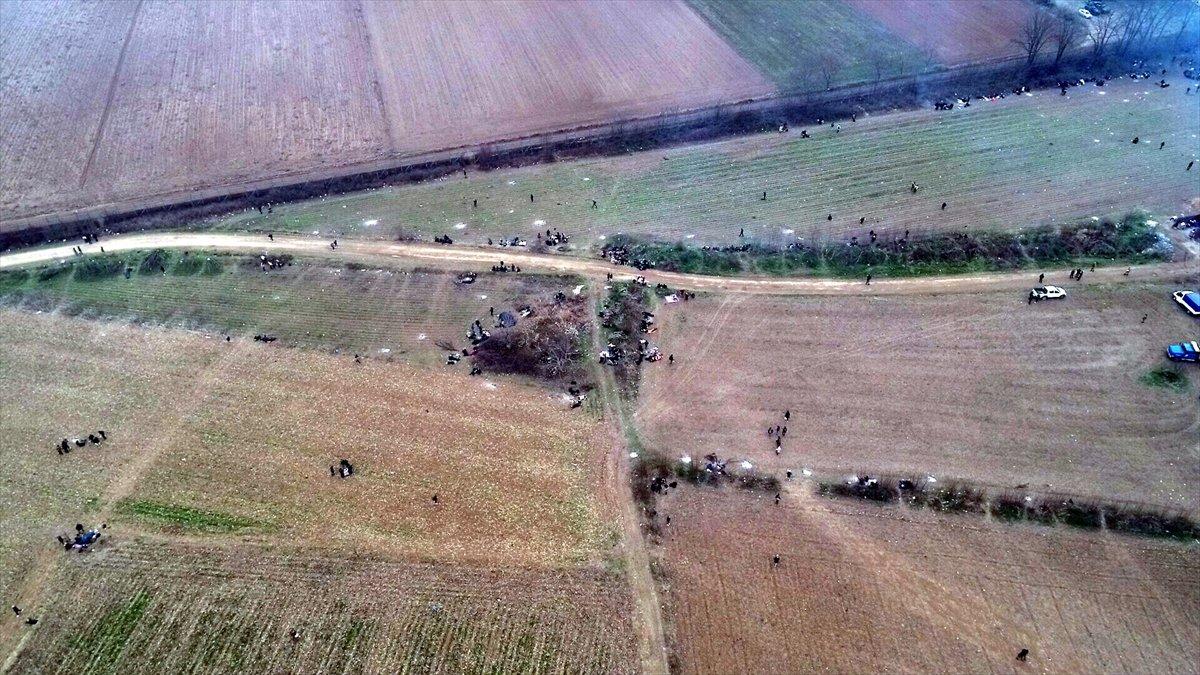 Avrupa sınırına yoğun göçmen akını