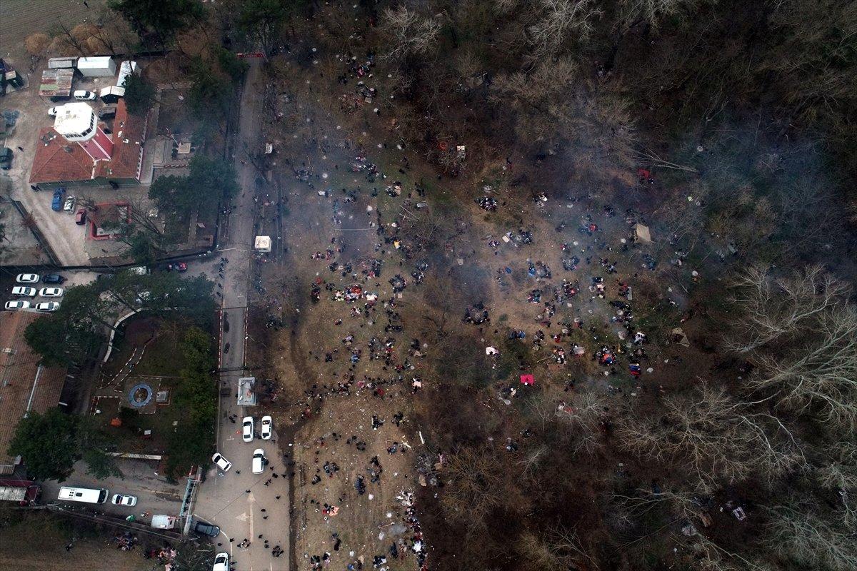Avrupa sınırına yoğun göçmen akını