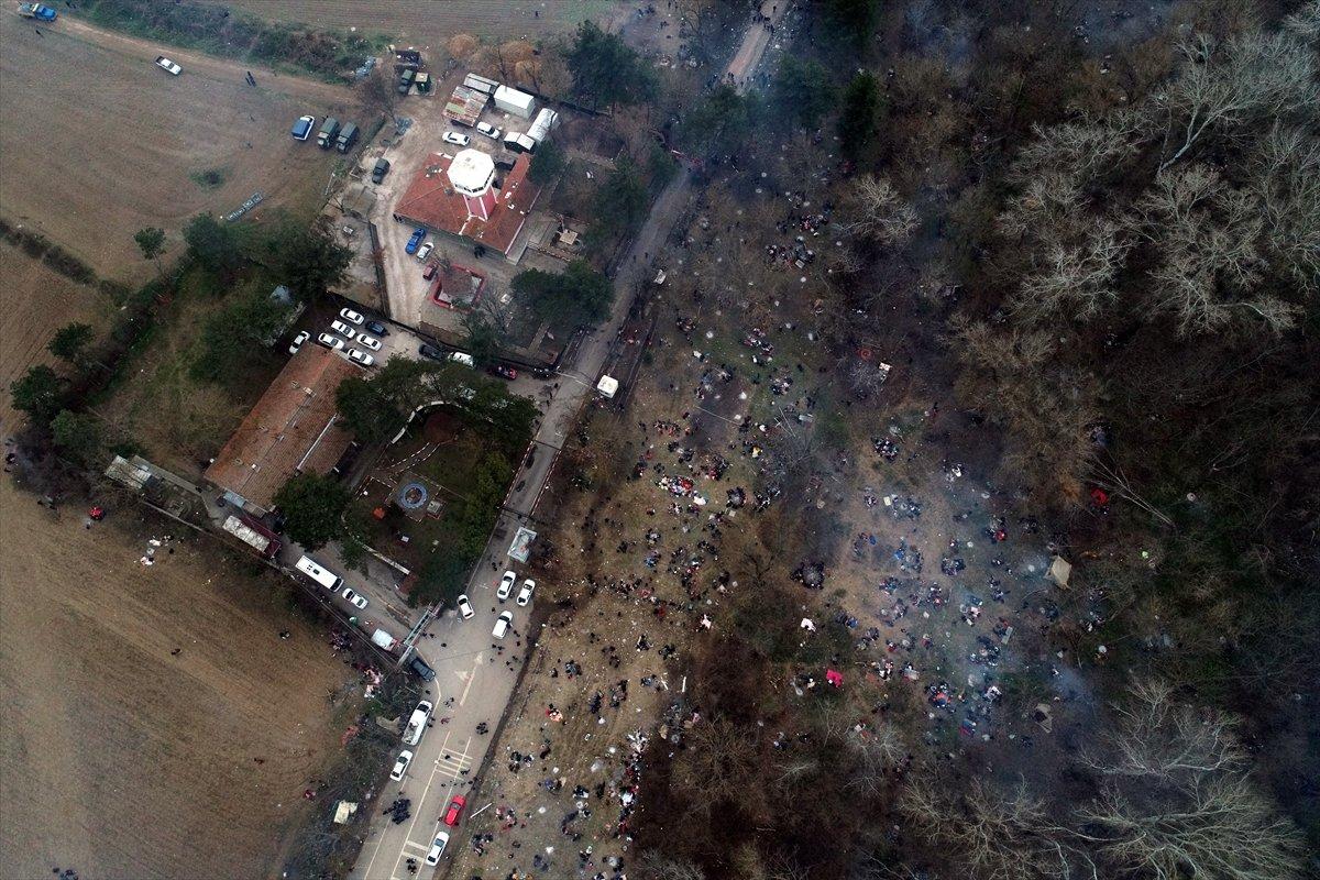 Avrupa sınırına yoğun göçmen akını