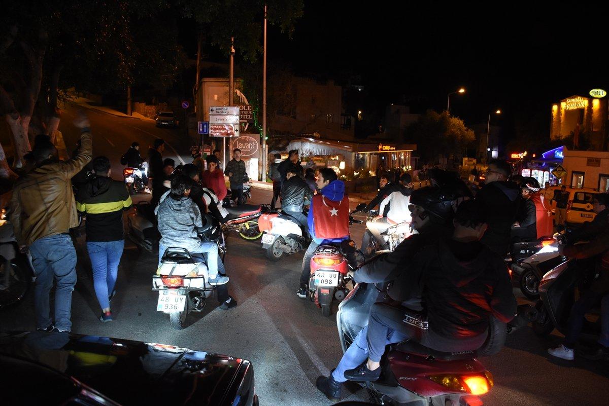 Muğla'da Mehmetçiğe destek konvoyu