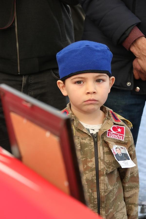 İdlib şehidi Eyüp Gülaştı'ya Samsun'da veda