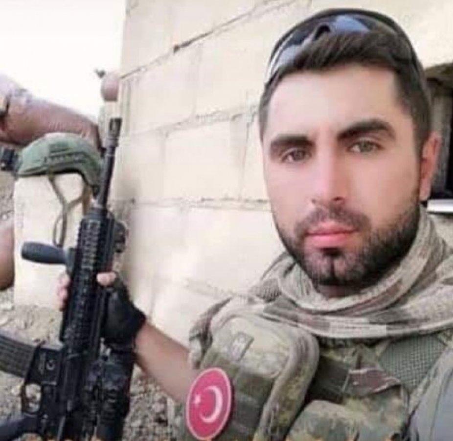 Şehit uzman çavuşu, Kütahya'da 20 bin kişi uğurladı