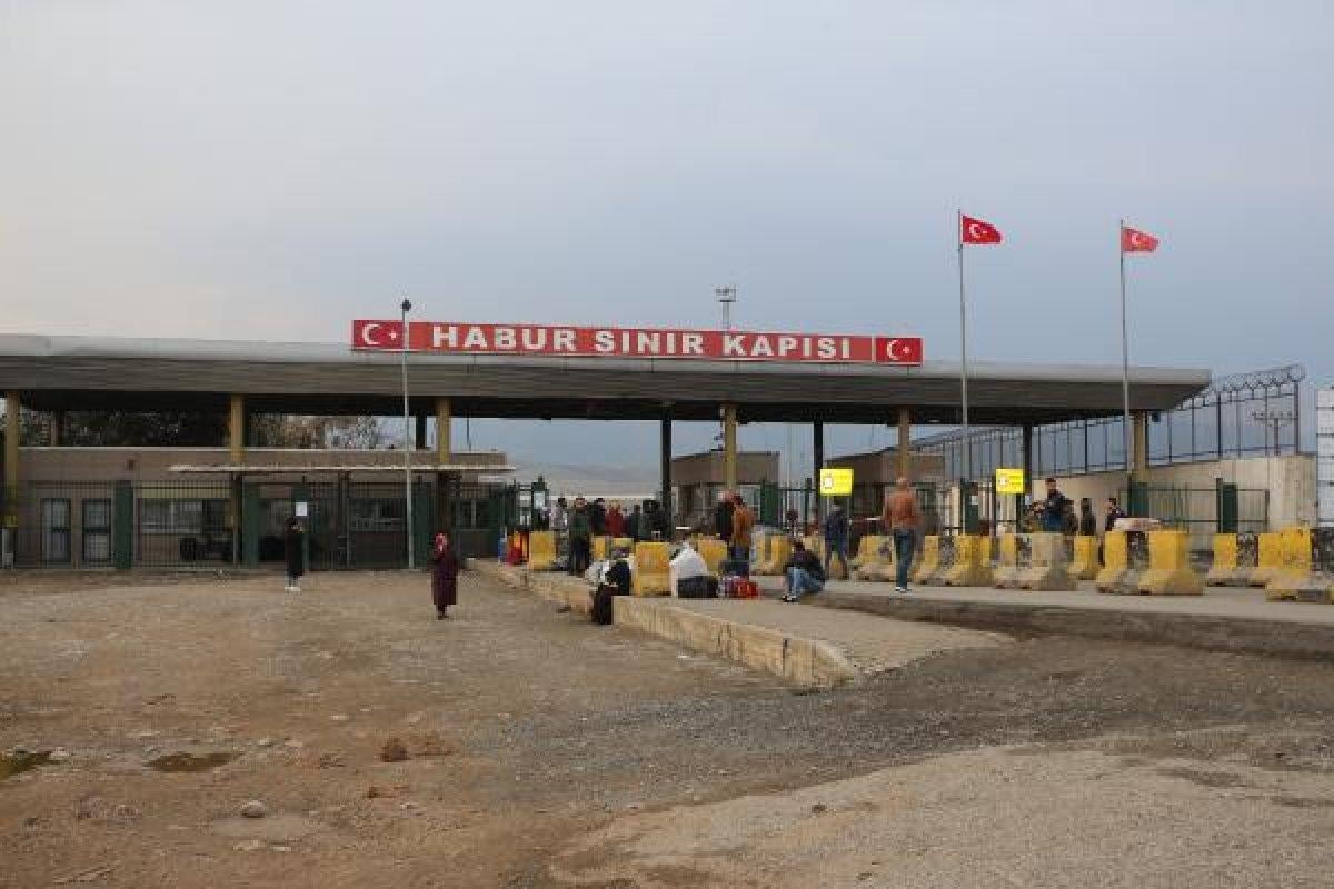 Habur Sınır Kapısı kapatıldı