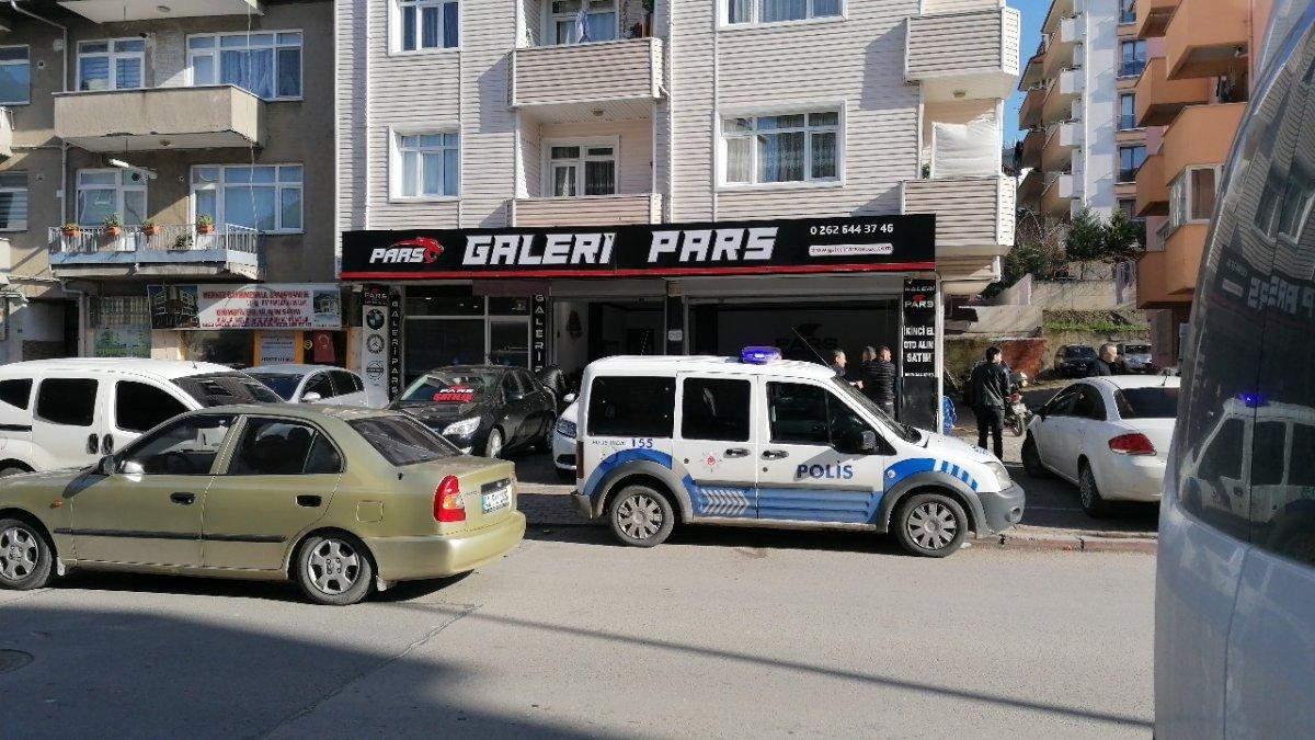 Kocaeli’de bir oto galeride silahlı çatışma yaşandı