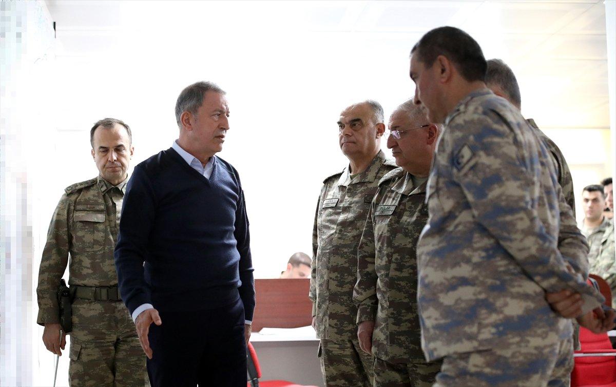 Bakan Akar, Bahar Kalkanı Harekatı'nı değerlendirdi