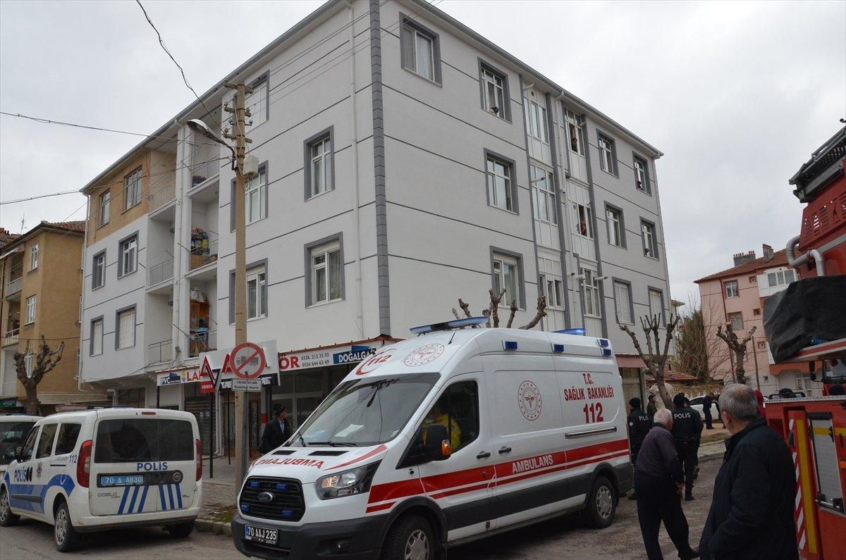 Karaman'da evin penceresinden düşen genç ağır yaralandı