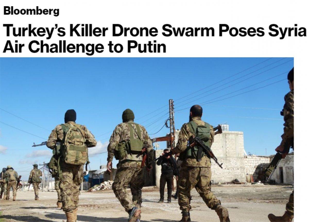 Türkiye’nin SİHA’ları dünya basınında