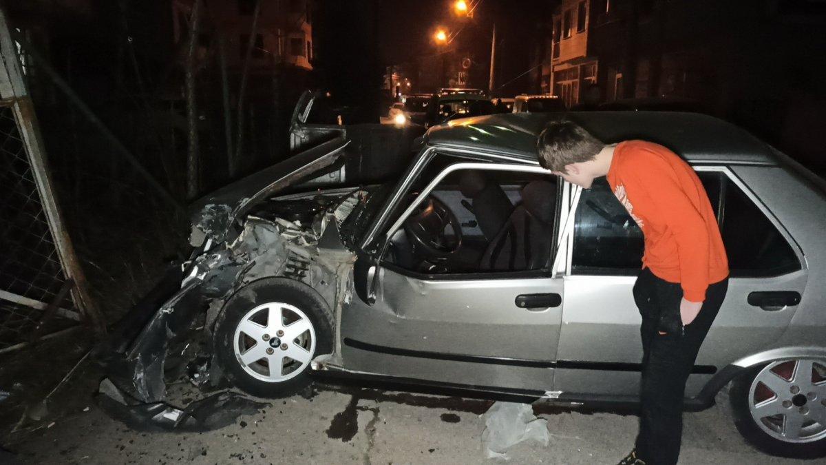 Düzce’de trafik kazası: 3 yaralı