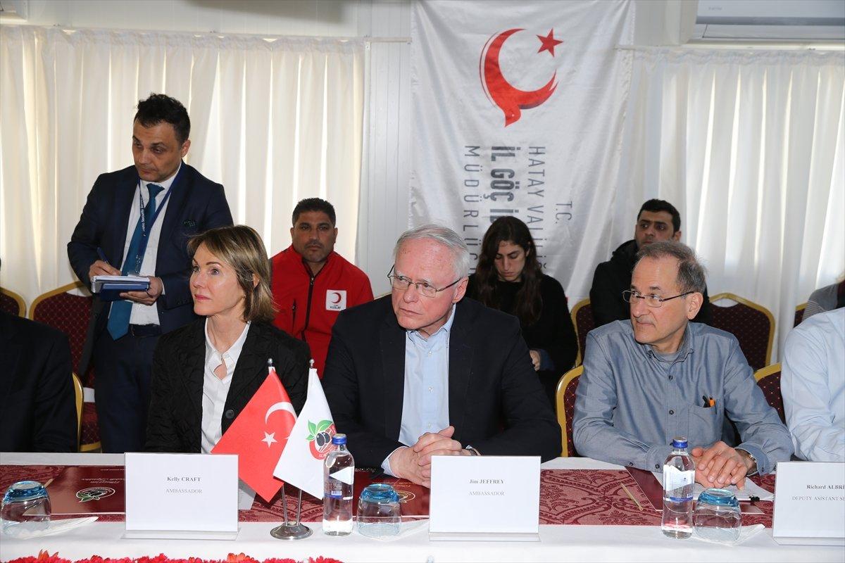 ABD heyeti Hatay'da incelemelerde bulundu